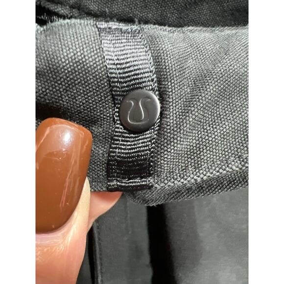 Lululemon ABC Classic-Fit 5 Pockets Warpstreme Chinos Pants Black Men Size 32x28 - Picture 9 of 11